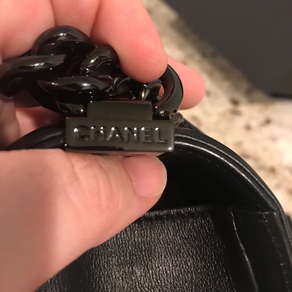 Additional photos. Chanel So Black Boy Bag. - Picture 8 of 8